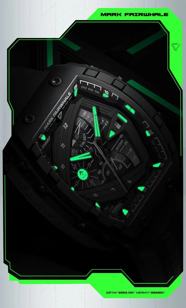 Mark Fairwhale Waterproof Sports Watch
