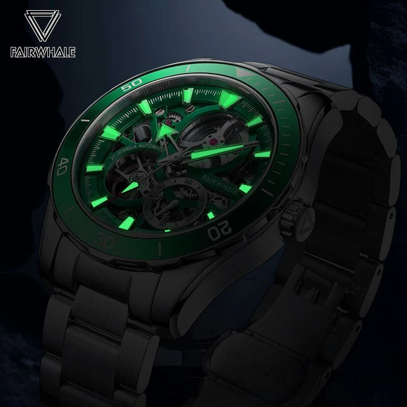 Mark Fairwhal - Tourbillon hollow out Watch