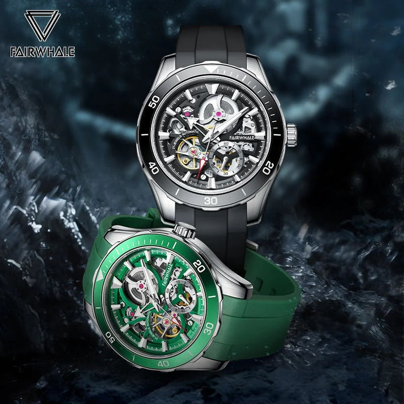Mark Fairwhal - Tourbillon hollow out Watch