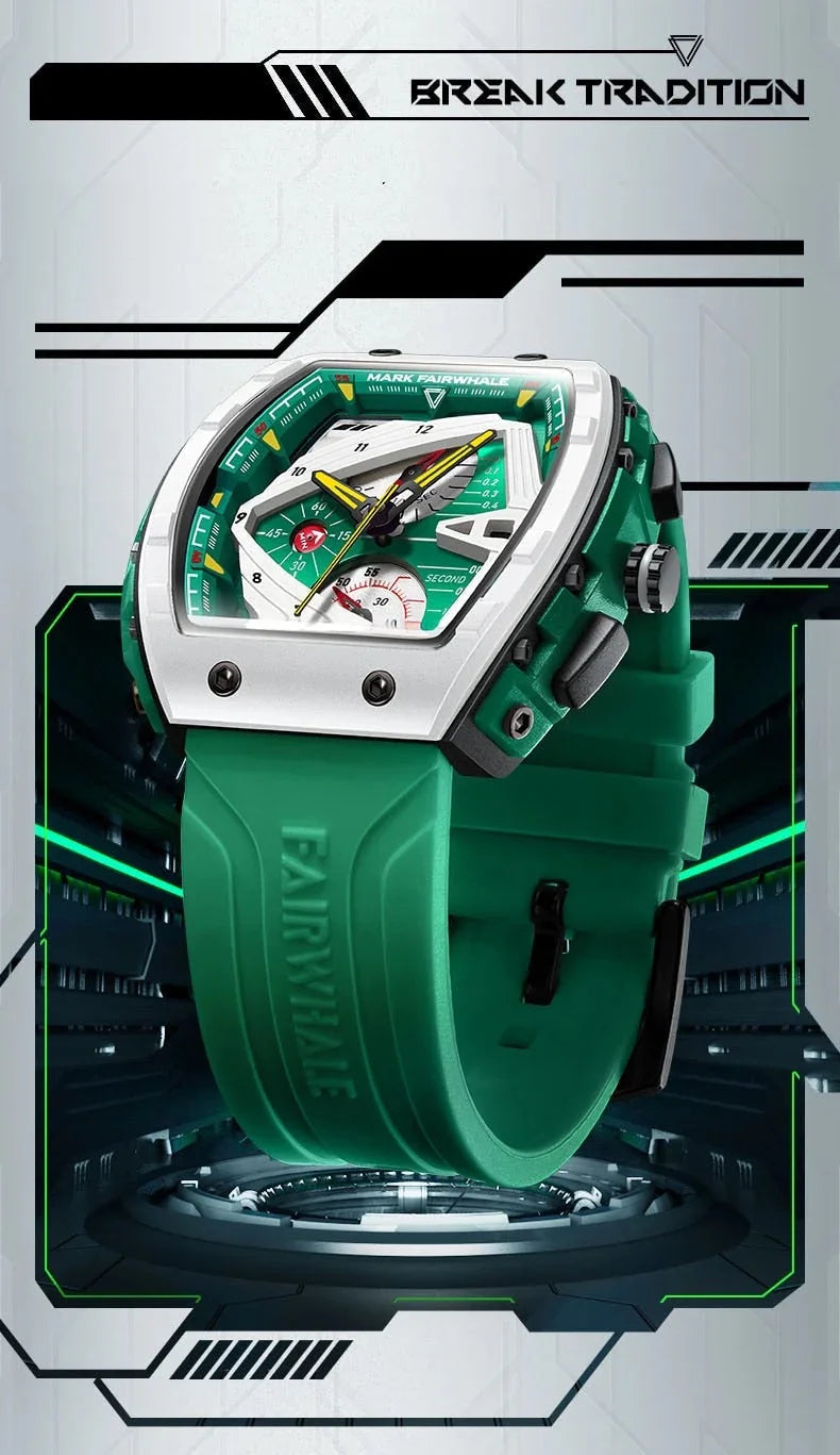 Mark Fairwhale Waterproof Sports Watch