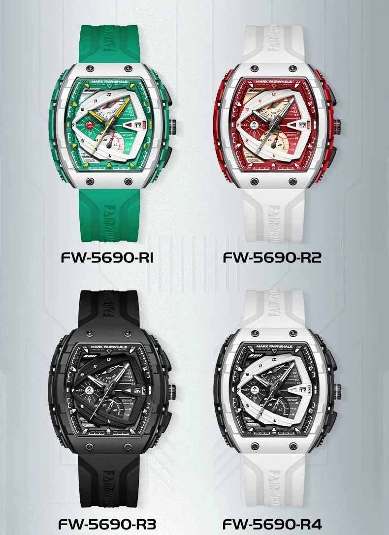 Mark Fairwhale Waterproof Sports Watch