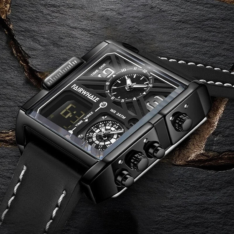 Mark Fairwhale Retro Square Watch