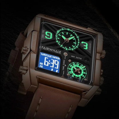Mark Fairwhale Retro Square Watch