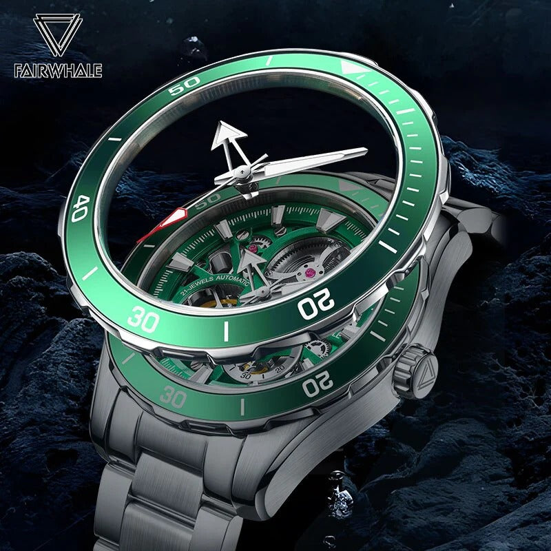 Mark Fairwhal - Tourbillon hollow out Watch