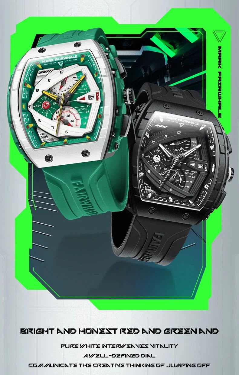 Mark Fairwhale Waterproof Sports Watch